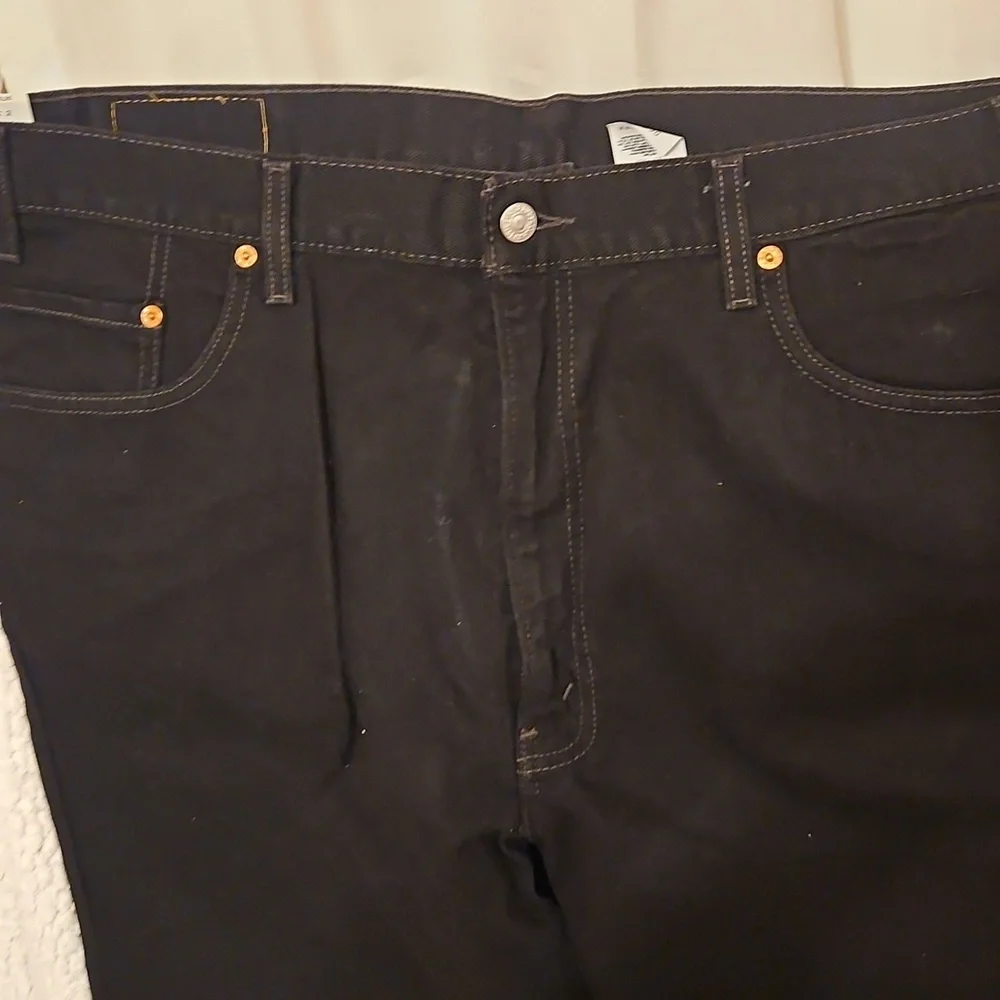 NWT Levi's 550 Relaxed Fit Black Jeans - Picture 4 of 4